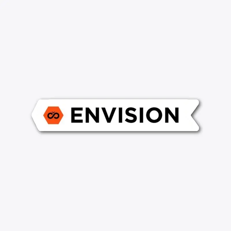 ENVISION Orange Sticker